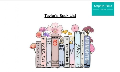 Taylor Swift Reading List